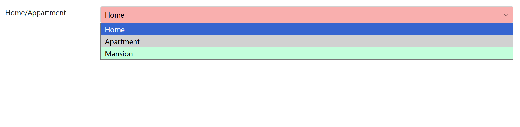 Colored OptionSet Screenshot 1