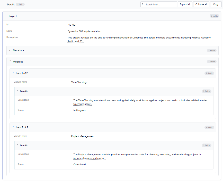 JSON Viewer Screenshot